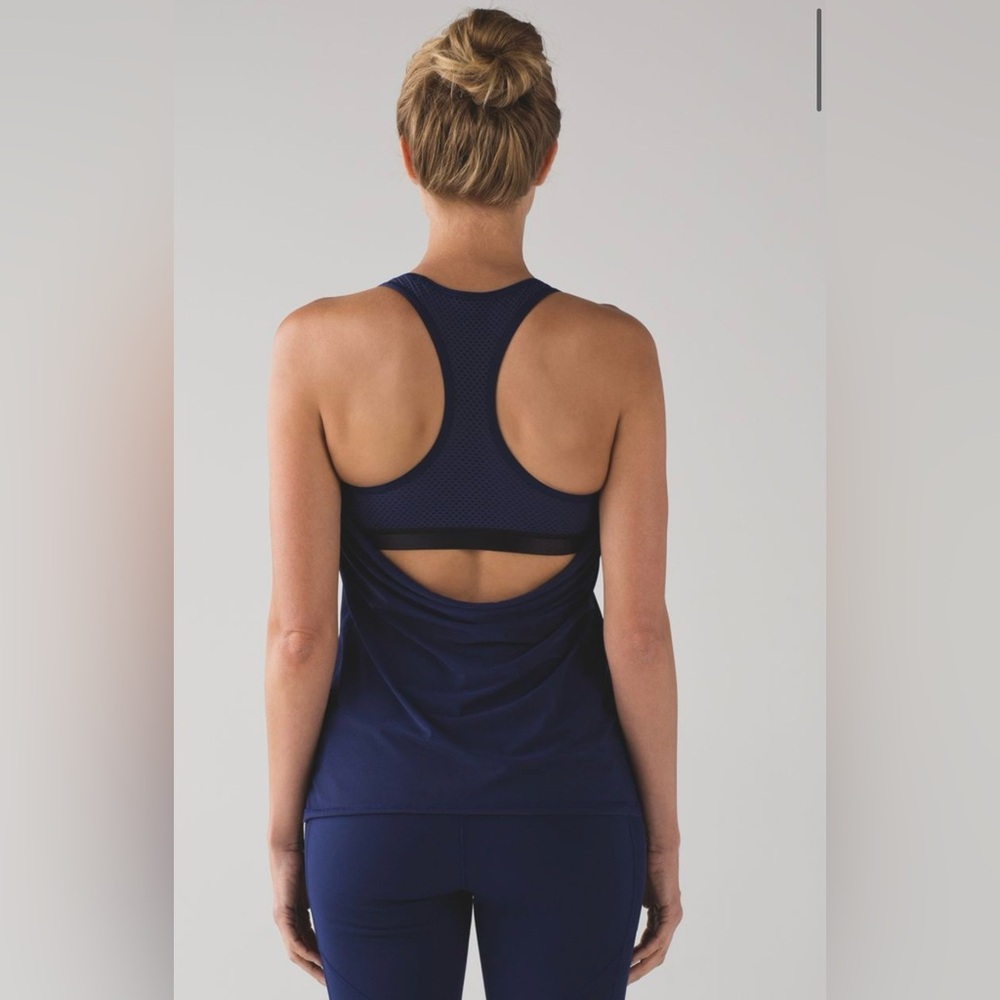 Lululemon Athletica Navy Blue Sports Bra